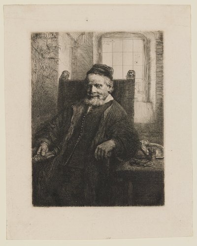 Jan Lutma, az idősebb, ötvös és szobrász alkotó: Rembrandt van Rijn