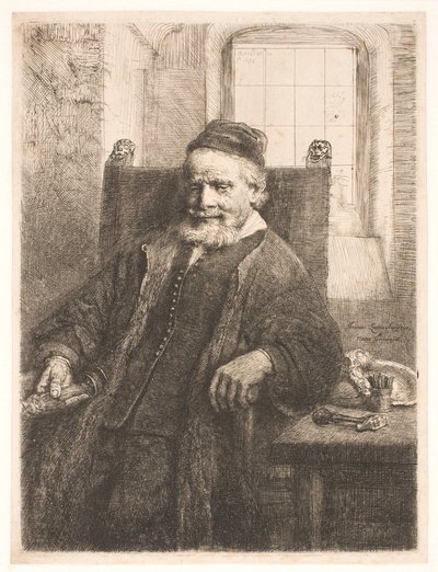 Jan Lutma, az idősebb, ötvös és szobrász alkotó: Rembrandt van Rijn