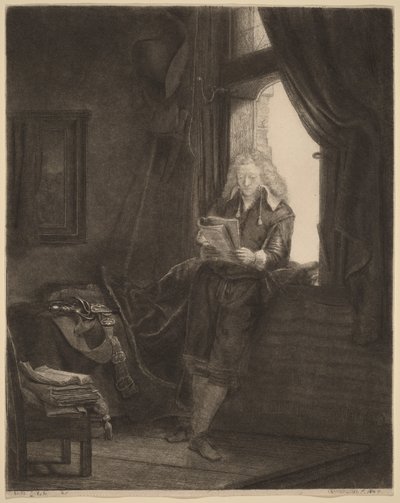 Jan Six alkotó: Rembrandt van Rijn
