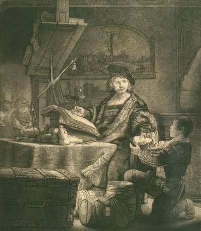 Jan Uijtenbogaert, az úgynevezett arany pikkelyes alkotó: Rembrandt van Rijn