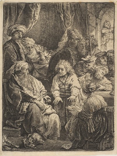 József meséli álmait, 1638. alkotó: Rembrandt van Rijn