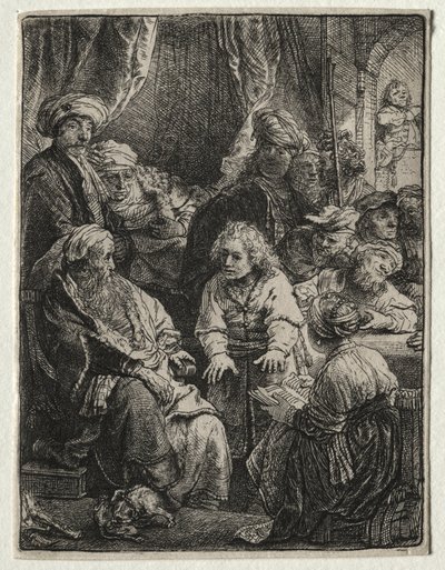 József meséli az álmait alkotó: Rembrandt van Rijn