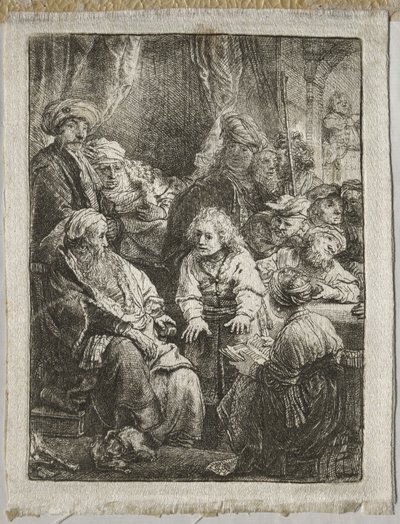 József meséli az álmait alkotó: Rembrandt van Rijn