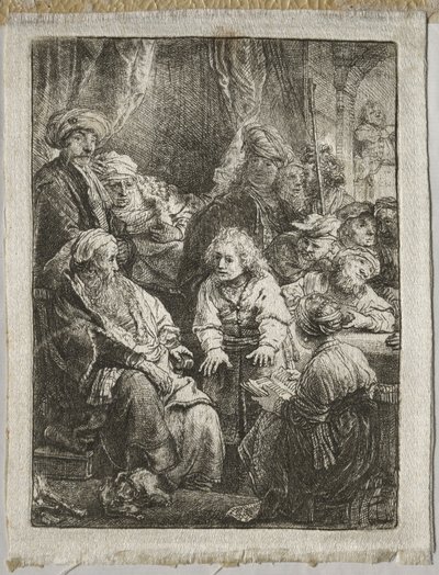 József álmait meséli, 1638. alkotó: Rembrandt van Rijn