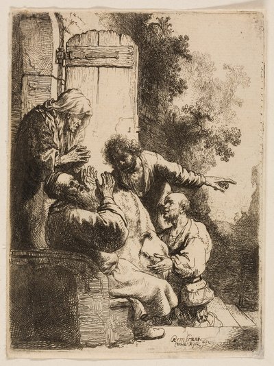 József kabátját Jákobnak hozták alkotó: Rembrandt van Rijn
