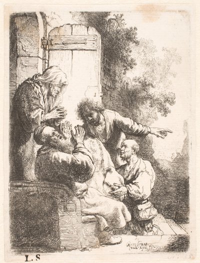 József köntösét elvitték Jákóbhoz alkotó: Rembrandt van Rijn