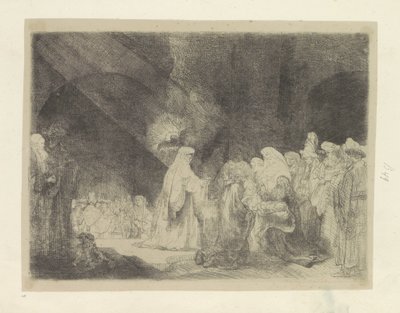 Lofli van Simeon Nyolcvanöt eredeti nyomat gyűjteménye (sorozat címe) alkotó: Rembrandt van Rijn