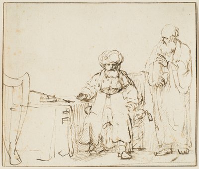 Nátán meginti Dávidot alkotó: Rembrandt van Rijn