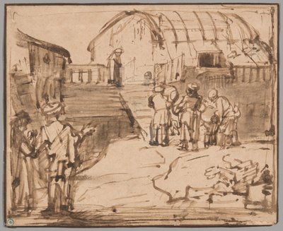 Noé bárkája alkotó: Rembrandt van Rijn
