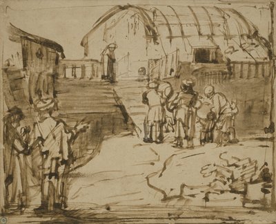 Noé bárkája, 1660 alkotó: Rembrandt van Rijn