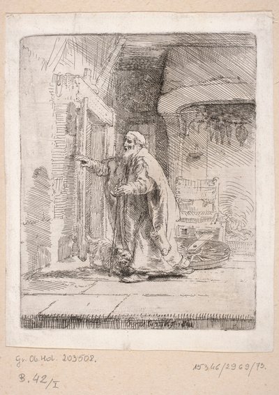 A megvakult Tobiasz alkotó: Rembrandt van Rijn