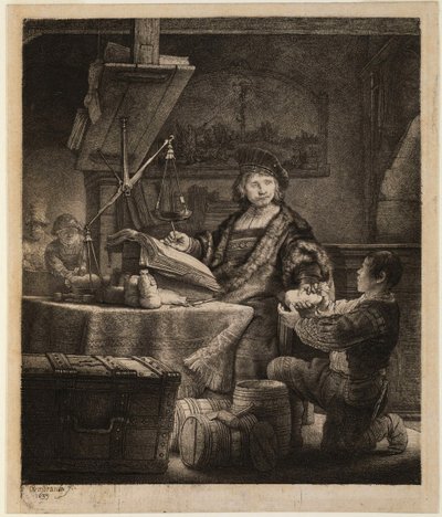 ""Portré du peseur d