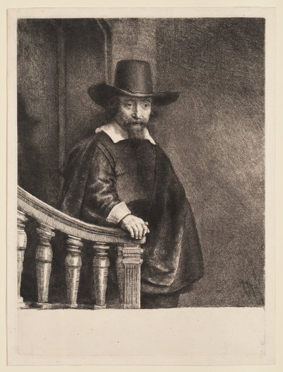 Ephraim Bueno portréja alkotó: Rembrandt van Rijn
