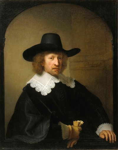 Nicolaes van Bambeeck portréja, 1641. alkotó: Rembrandt van Rijn