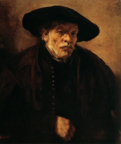 Rembrandt testvérének, Andrien van Rijnnek portréja, 1654 alkotó: Rembrandt van Rijn