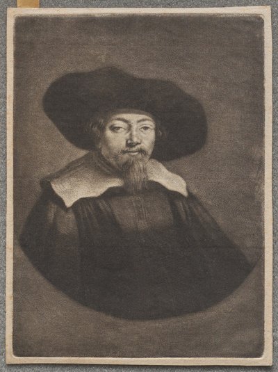Samuel Manasseh Ben Israel portréja alkotó: Rembrandt van Rijn