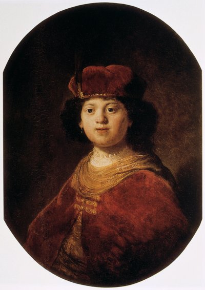 Fiúportré, 17. század alkotó: Rembrandt van Rijn