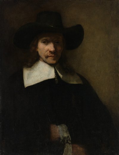 Férfi portréja, kb. 1655-60. alkotó: Rembrandt van Rijn