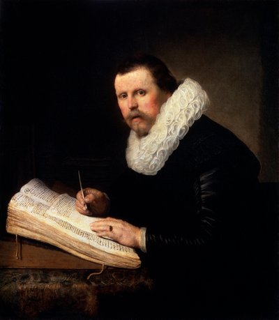 Tudós portréja, 1631. alkotó: Rembrandt van Rijn