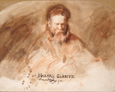 Egy öregember, Rembrandt apjának portréja, 1625-1630. alkotó: Rembrandt van Rijn