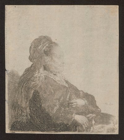 Anyám portréja alkotó: Rembrandt van Rijn