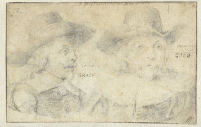Cornelis de Graeff és Frans Banningh Cocq portréi alkotó: Rembrandt van Rijn