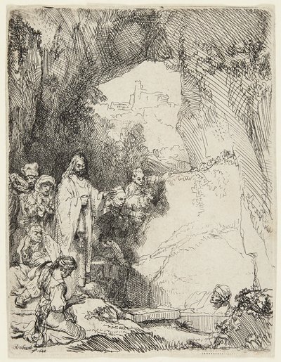 Lázár feltámasztása alkotó: Rembrandt van Rijn