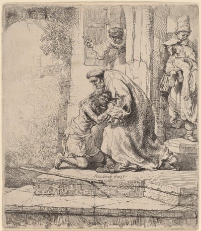 A tékozló fiú visszatérése alkotó: Rembrandt van Rijn