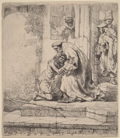 A tékozló fiú visszatérése alkotó: Rembrandt van Rijn