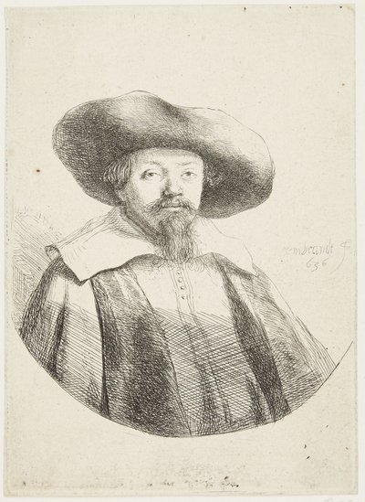 Sámuel Manasse Ben Izrael alkotó: Rembrandt van Rijn