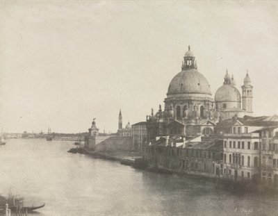 Santa Maria della Salute, Kilátás a Canal Grandére, Velence alkotó: Rembrandt van Rijn