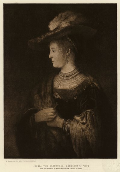 Saskia van Ulenburgh, Rembrandt felesége alkotó: Rembrandt van Rijn