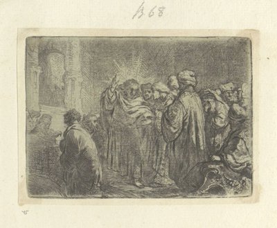 Schatpenning Nyolcvanöt eredeti nyomat gyűjteménye (sorozat címe) alkotó: Rembrandt van Rijn