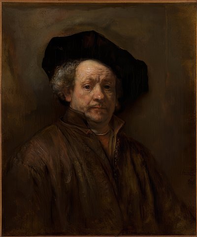 Önarckép. 1660 alkotó: Rembrandt van Rijn