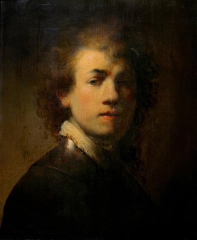 Önarckép nyakheggyel alkotó: Rembrandt van Rijn