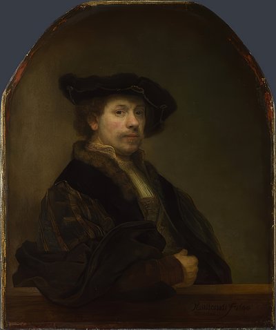 Önarckép 34 évesen. 1640 alkotó: Rembrandt van Rijn