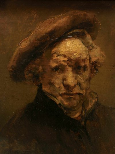 Önarckép, 1659 körül. alkotó: Rembrandt van Rijn