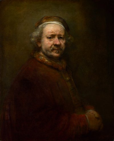 Önarckép 63 évesen, 1669 alkotó: Rembrandt van Rijn