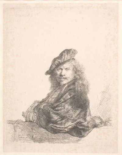 Önarckép alkotó: Rembrandt van Rijn