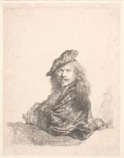 Önarckép alkotó: Rembrandt van Rijn