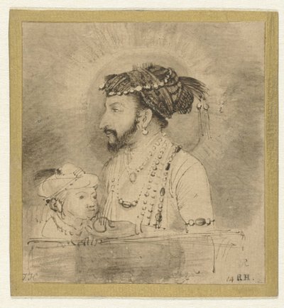 Sjah Jahan és kisfia alkotó: Rembrandt van Rijn
