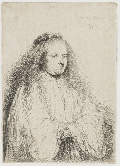 Szent Katalin ("a kis zsidó menyasszony") alkotó: Rembrandt van Rijn