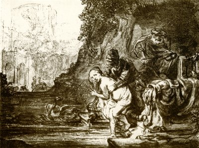 Susanna és a vének alkotó: Rembrandt van Rijn