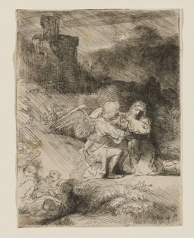 A kertben való gyötrelem alkotó: Rembrandt van Rijn