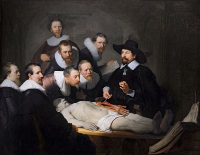 Dr. Nicolaes Tulp anatómiai leckéje, 1632 alkotó: Rembrandt van Rijn
