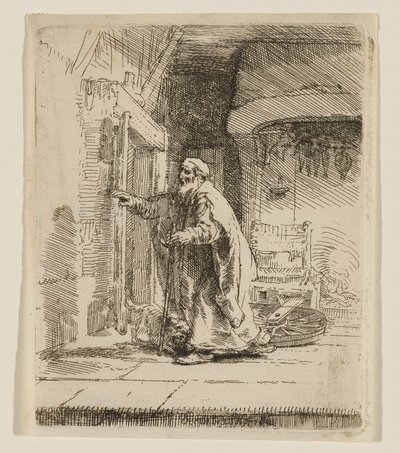 Tobit vaksága alkotó: Rembrandt van Rijn