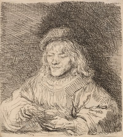 A kártyajátékos, 1641. alkotó: Rembrandt van Rijn