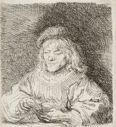 A kártyajátékos, 1641 alkotó: Rembrandt van Rijn