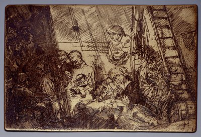 A körülmetélés az istállóban A körülmetélés az istállóban alkotó: Rembrandt van Rijn