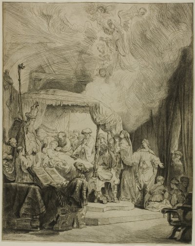 A Szűz halála alkotó: Rembrandt van Rijn